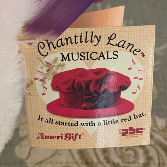 Vtg Chantilly Lane “ Susie “ Musical moving Plush Bear - Picture 3 of 8